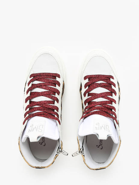Sneakers Lorik En Cuir Semerdjian Multicolore accessoires LORIK332 vue secondaire 4