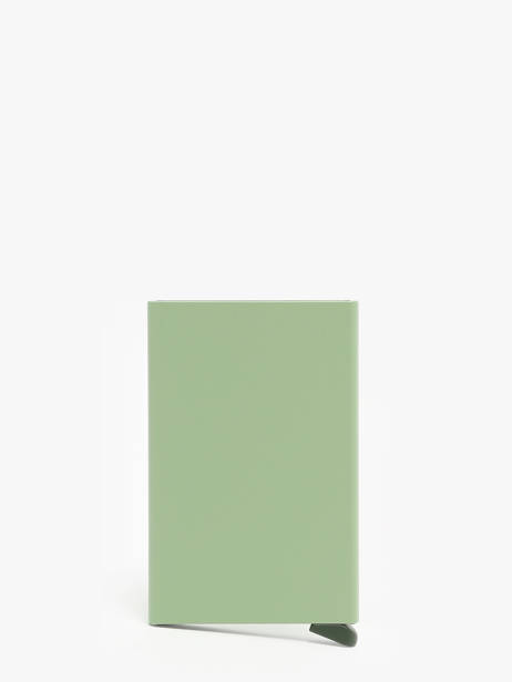 Porte-cartes Secrid Vert powder CP vue secondaire 2
