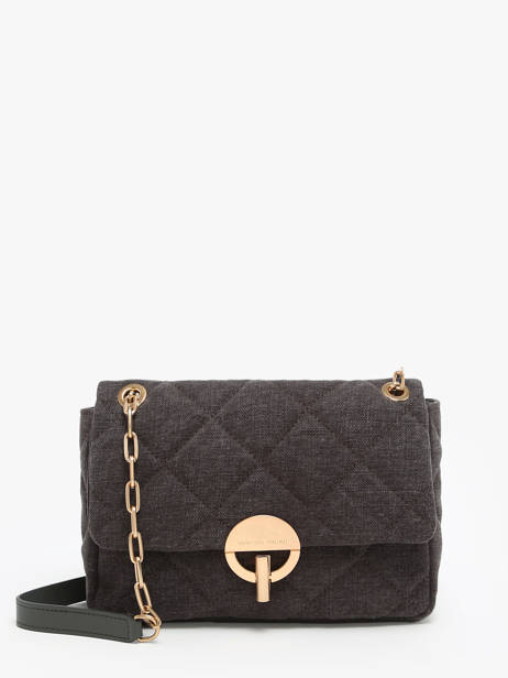 Grand Sac Bandoulière Moon En Lin Vanessa bruno Gris moon 70V40329