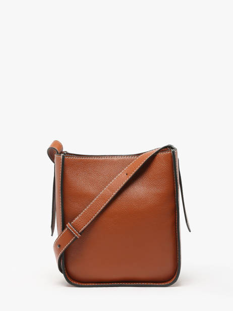 Sac Bandoulière S Foudre Cuir Etrier Marron foudre EFOD087S vue secondaire 4