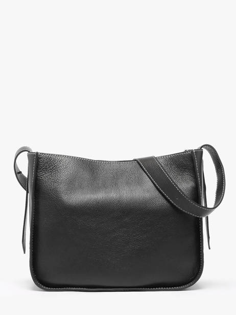 Sac Porté épaule M Foudre Cuir Etrier Noir foudre EFOD087M vue secondaire 4