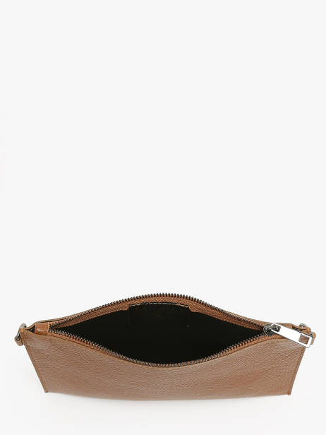 Sac Bandoulière Caviar Cuir Milano Marron caviar CA240611 vue secondaire 3