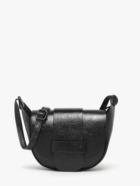 Sac Bandoulière Nine Cuir Milano Noir nine NI24064