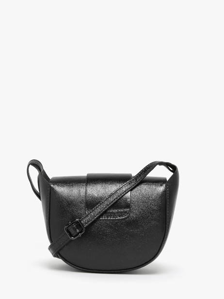 Sac Bandoulière Nine Cuir Milano Noir nine NI24064 vue secondaire 4