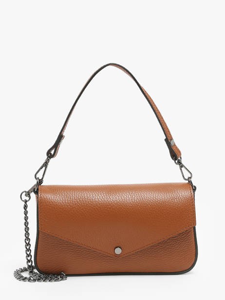 Sac Bandoulière Caviar Cuir Milano Marron caviar CA240612