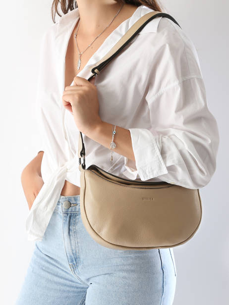 Sac Bandoulière Manege Cuir Etrier Beige manege EMAN077M vue secondaire 1