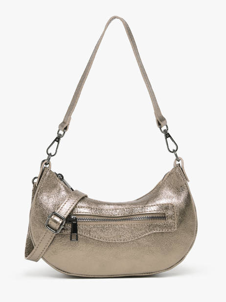 Sac Porté épaule Nine Cuir Milano Marron nine NI24061