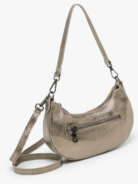 Sac Porté épaule Nine Cuir Milano Marron nine NI24061 vue secondaire 2