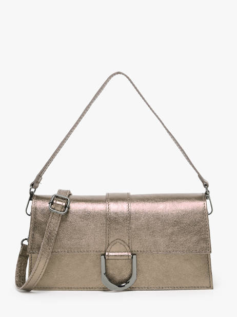 Sac Porté épaule Nine Cuir Milano Marron nine NI24066