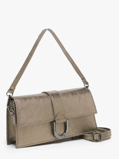 Sac Porté épaule Nine Cuir Milano Marron nine NI24066 vue secondaire 2
