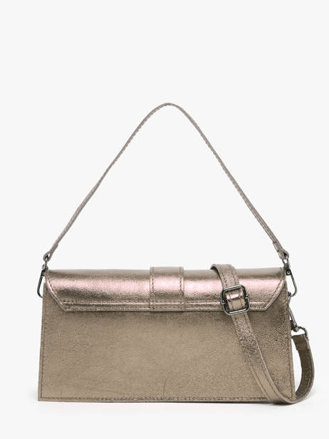 Sac Porté épaule Nine Cuir Milano Marron nine NI24066 vue secondaire 4