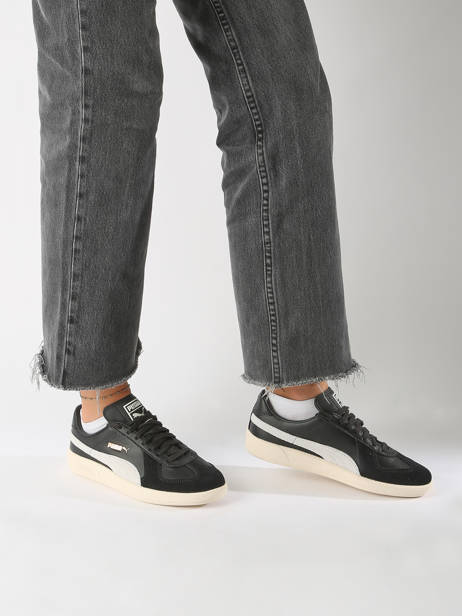 Sneakers Army Trainer En Cuir Puma Noir accessoires 38660702 vue secondaire 1