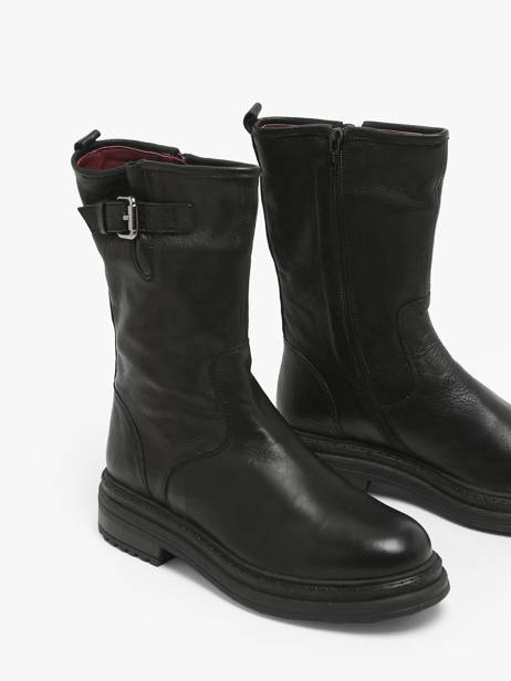 Bottines Aiko En Cuir Aliwell Noir accessoires AIKO vue secondaire 1