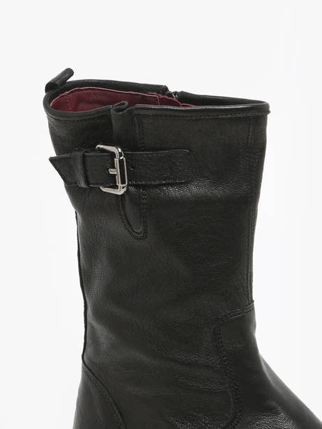 Bottines Aiko En Cuir Aliwell Noir accessoires AIKO vue secondaire 3