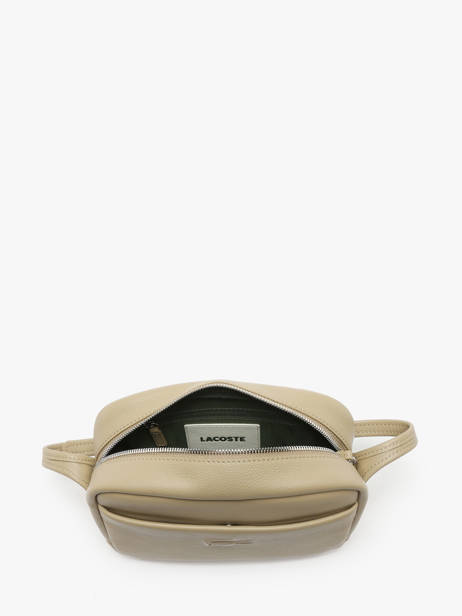 Sac Bandoulière City Court Cuir Lacoste Beige city court NF4506IE vue secondaire 3