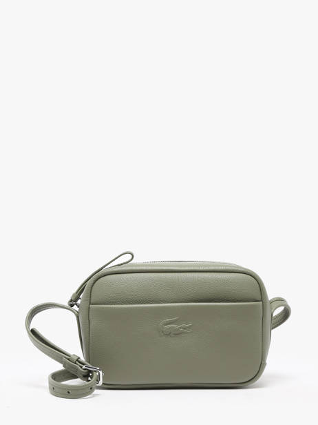 Sac Bandoulière City Court Cuir Lacoste Vert city court NF4506IE