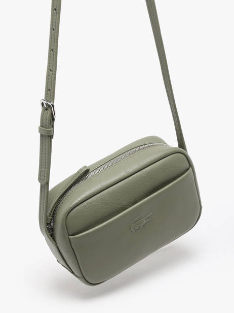 Sac Bandoulière City Court Cuir Lacoste Vert city court NF4506IE vue secondaire 2