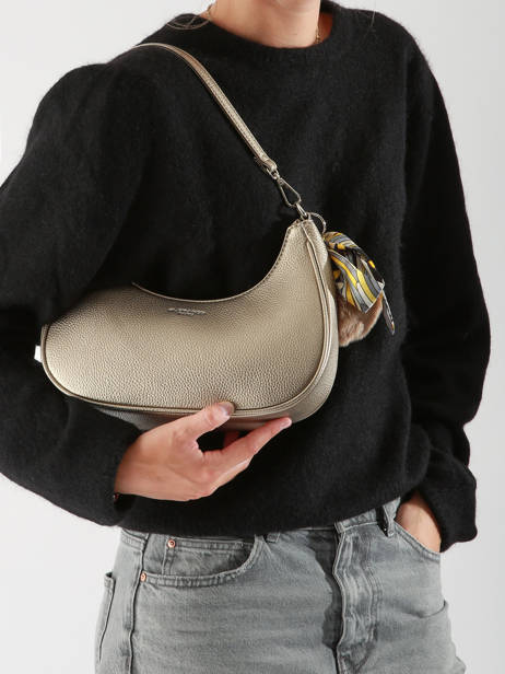 Sac Porté épaule Grained Miniprix Gris grained F6994 vue secondaire 1