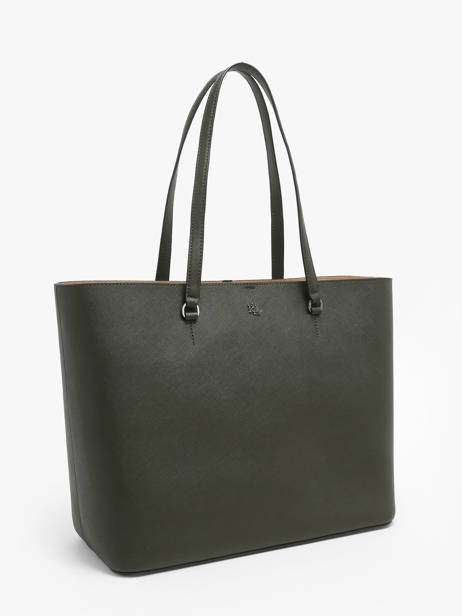 Leather Karly Tote Bag Lauren ralph lauren Green karly 31911655 other view 2