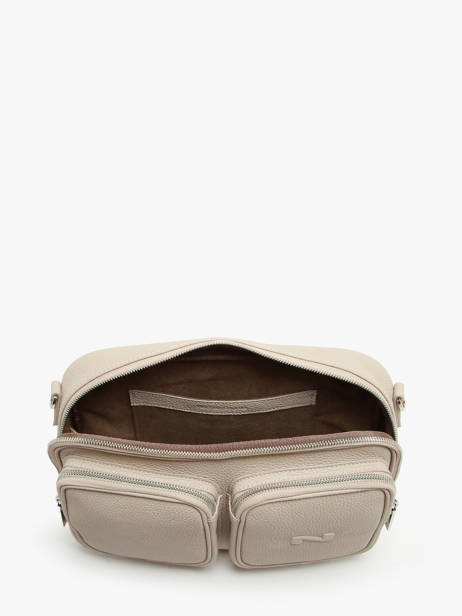 Sac Bandoulière Racing Cuir Nathan baume Beige n city 28 vue secondaire 3