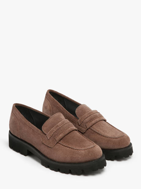 Mocassins En Cuir Myma Marron accessoires 2 vue secondaire 2
