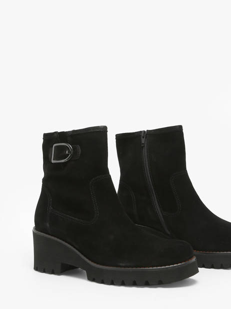 Boots En Cuir Gabor Noir accessoires 47 vue secondaire 2