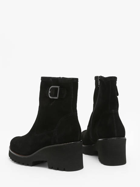 Boots En Cuir Gabor Noir accessoires 47 vue secondaire 3