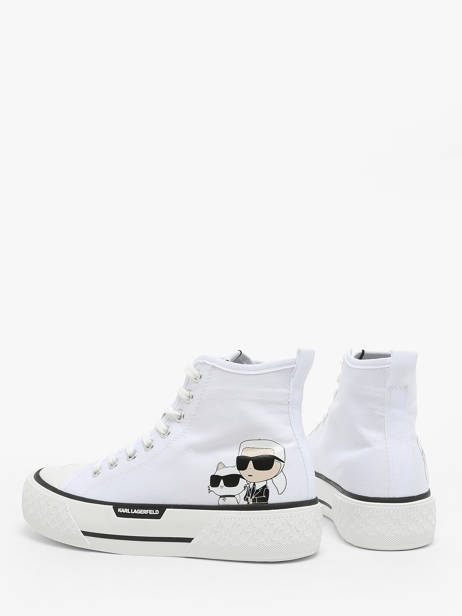 Sneakers Kampus Max Iii Twin Karl lagerfeld Blanc women KL60644T vue secondaire 3