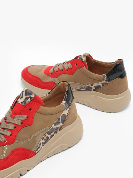 Sneakers En Cuir Gabor Orange accessoires 13 vue secondaire 3