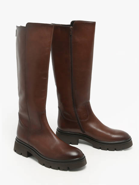 Bottes En Cuir Gabor Marron accessoires 24 vue secondaire 2