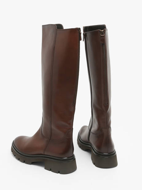 Bottes En Cuir Gabor Marron accessoires 24 vue secondaire 3