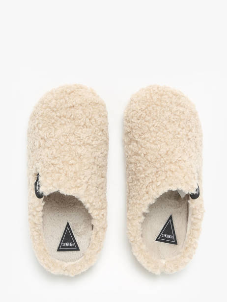 Chaussons York Curly Verbenas Beige accessoires 86050660 vue secondaire 3
