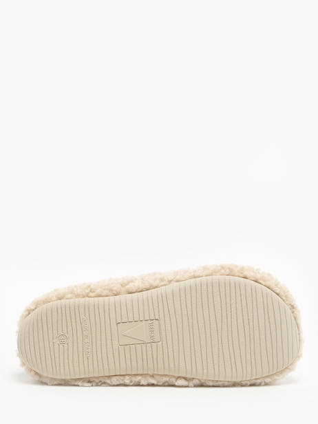 Chaussons York Curly Verbenas Beige accessoires 86050660 vue secondaire 4