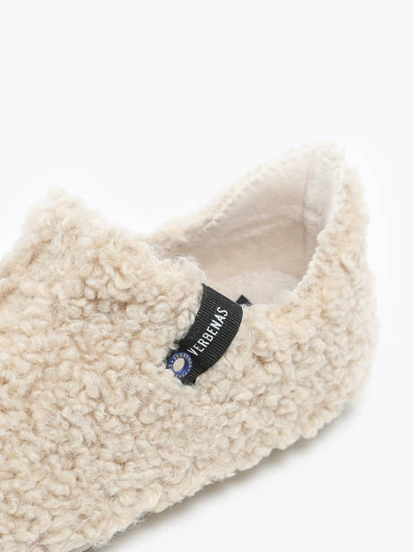 Chaussons Yoi Curly Verbenas Beige accessoires 86124660 vue secondaire 2