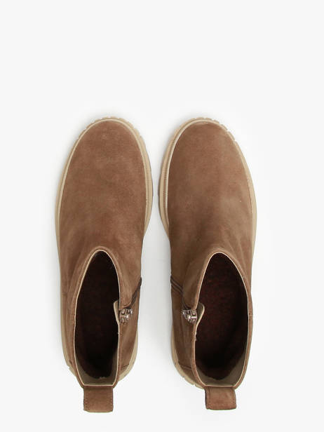 Bottines En Cuir Gabor Marron accessoires 14 vue secondaire 4