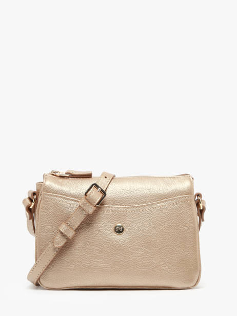 Sac Bandoulière Luna Cuir Hexagona Or luna 6820086