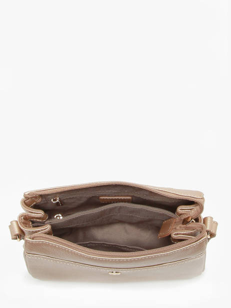 Sac Bandoulière Luna Cuir Hexagona Or luna 6820086 vue secondaire 2