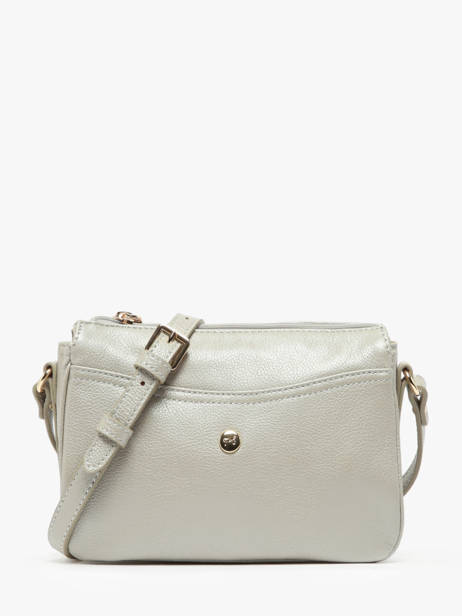Sac Bandoulière Luna Cuir Hexagona Argent luna 6820086