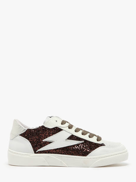 Sneakers Taline En Cuir Semerdjian Blanc accessoires TALIN305