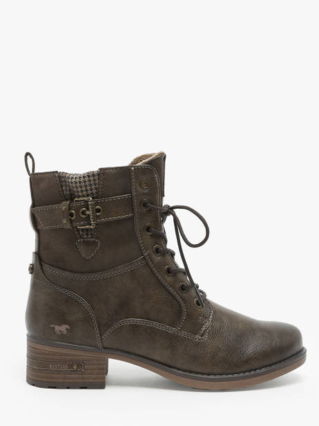 Bottines Mustang Marron accessoires 1229521