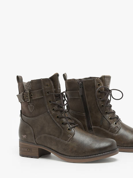 Bottines Mustang Marron accessoires 1229521 vue secondaire 2
