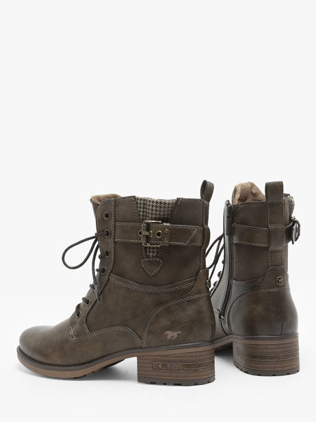 Bottines Mustang Marron accessoires 1229521 vue secondaire 3