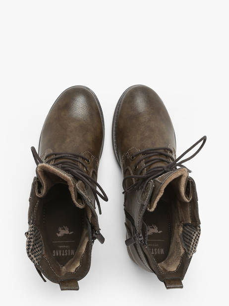 Bottines Mustang Marron accessoires 1229521 vue secondaire 4