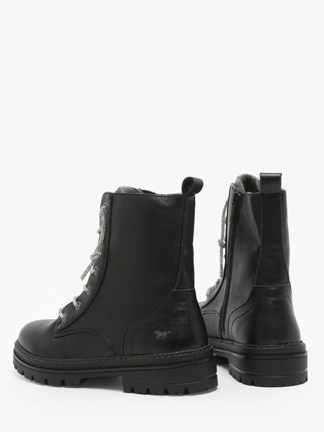 Bottines Mustang Noir accessoires 1404504 vue secondaire 3