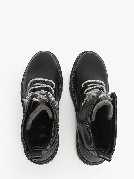 Bottines Mustang Noir accessoires 1404504 vue secondaire 4