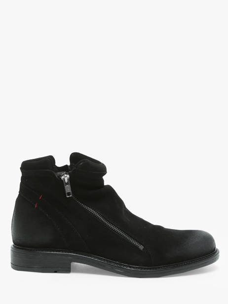 Boots Hacker 5 In Leather No brand Black men 12777
