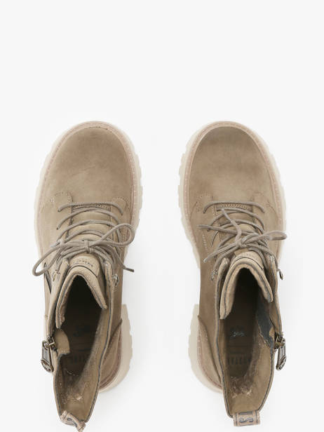 Bottines Mustang Beige accessoires 1469502 vue secondaire 4