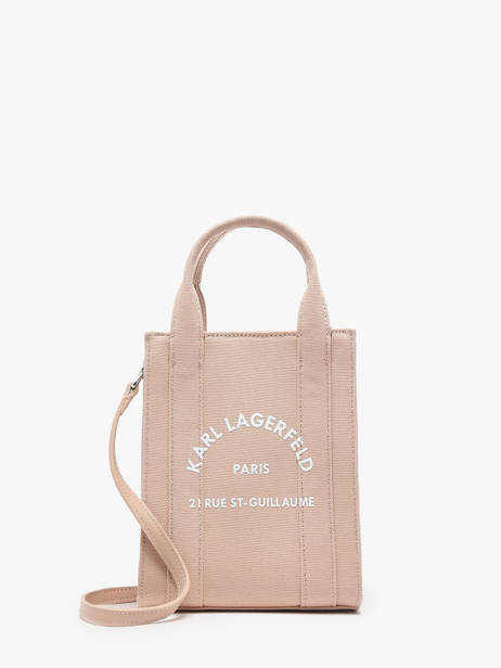 Sac Bandoulière Rsg Coton Karl lagerfeld Rose rsg 240W3890