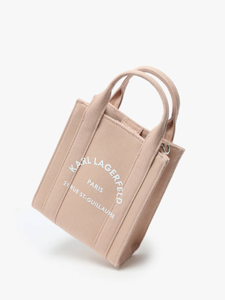 Sac Bandoulière Rsg Coton Karl lagerfeld Rose rsg 240W3890 vue secondaire 1
