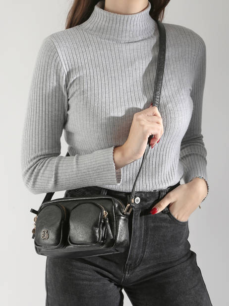 Sac Bandoulière Bright Lulu castagnette Noir bright WESTON vue secondaire 1